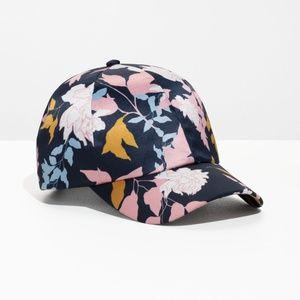 & Other Stories- Floral Satin Cap